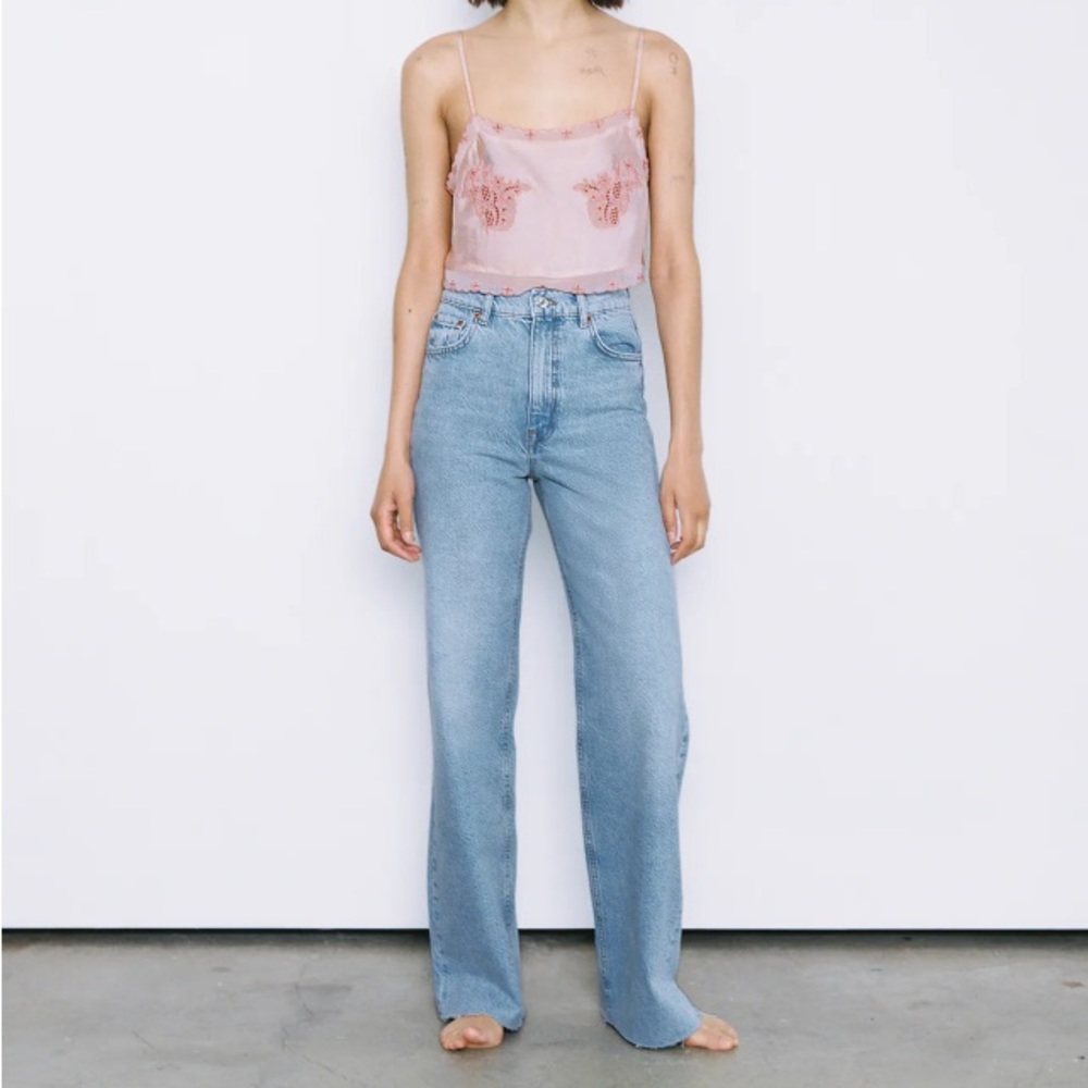 The 90’s Full Length Jean Zara